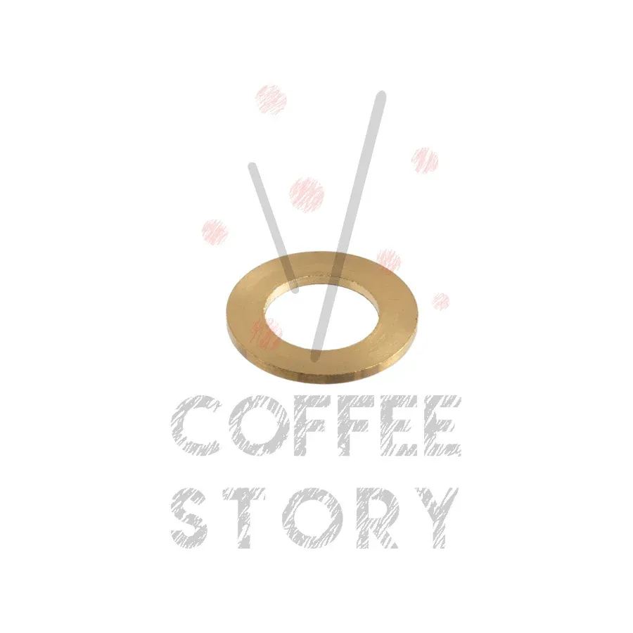 1186681 ARANDELA PLANA DE LATÓN ø 15x9x1 mm