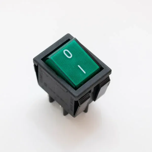 1319202 INTERRUPTOR BIPOLAR VERDE 16A 250V
