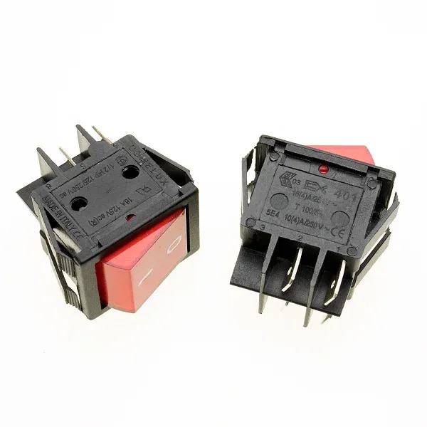 3319016 INTERRUPTOR BIPOLAR ROJO 16A-250v