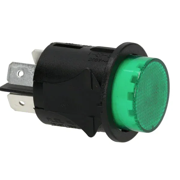 3319928 INTERRUPTOR BIPOLAR VERDE 16A 250V