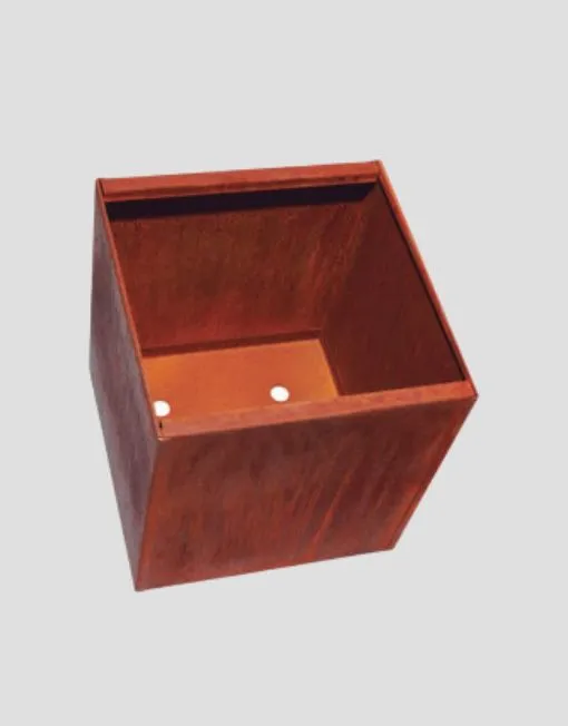 Jardineras Cuadradas de Acero Corten – CORTGARD