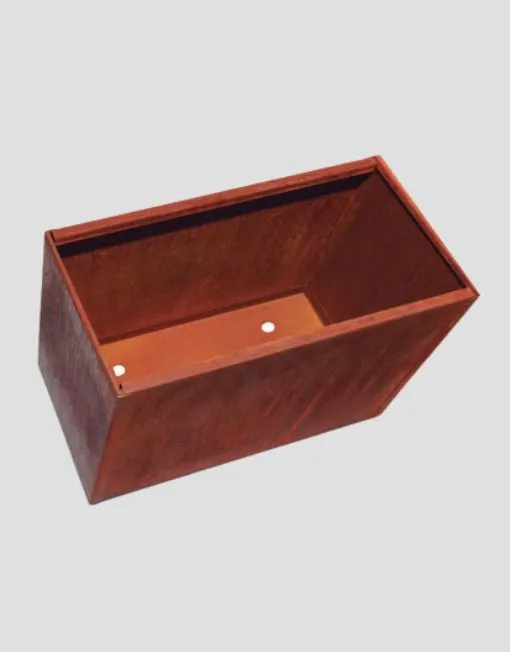 Jardineras Rectangulares de Acero Corten – CORTGARD