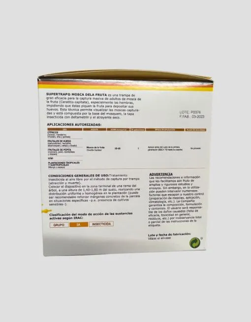 SuperTrap. Trampa para Moscas de la Fruta - Imagen 2