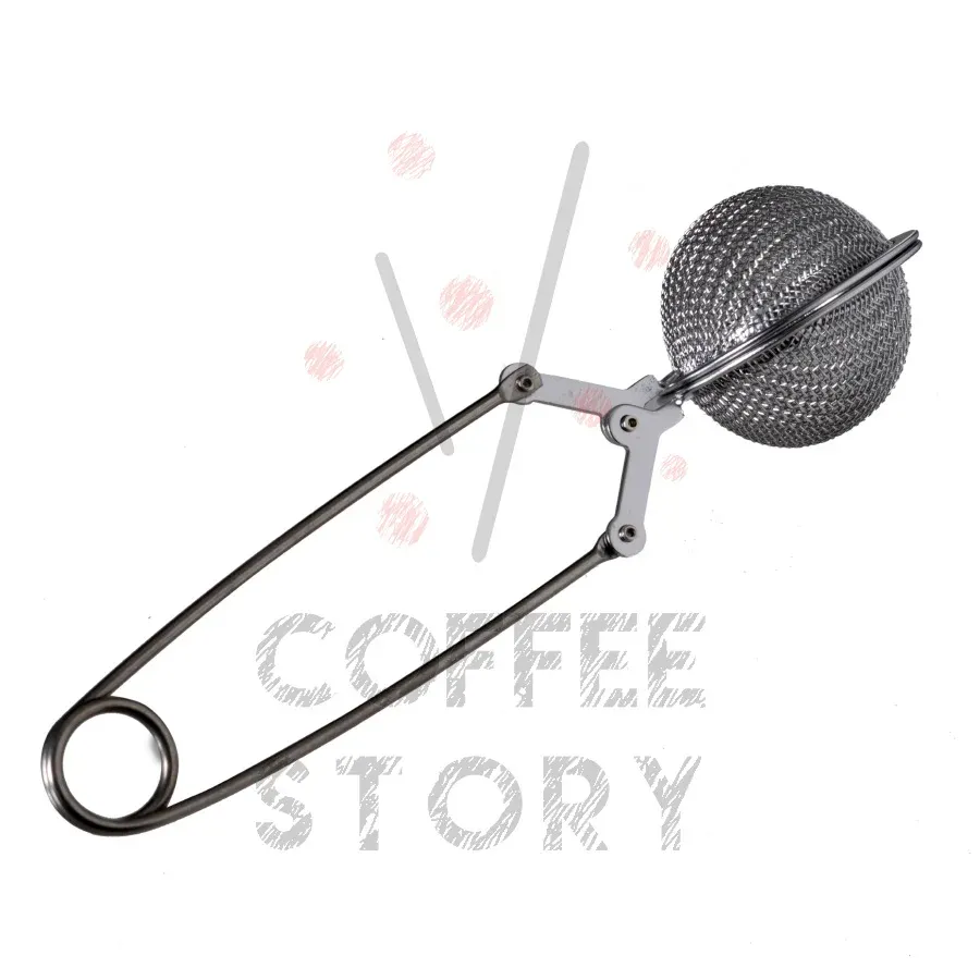 Infusor de pinza con esfera de malla