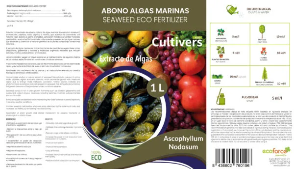 Fertilizante Algas Marinas Líquido - Imagen 3