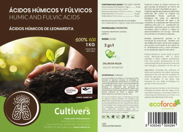 Ácidos Húmicos – CULTIVERS - Imagen 4