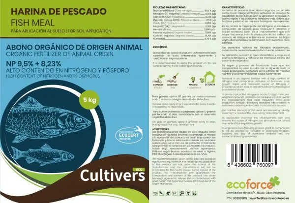 Harina de Pescado – CULTIVERS - Imagen 2