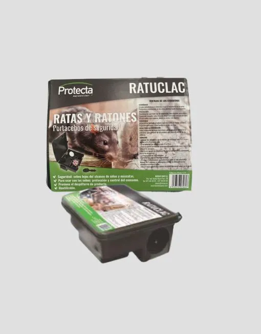 Portacebos rodenticidas de seguridad – RATUCLAC
