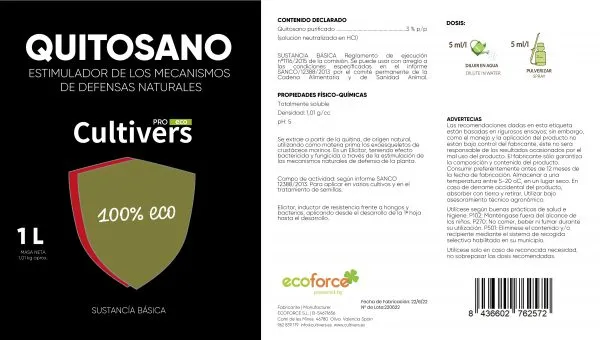 Quitosano – CULTIVERS - Imagen 3