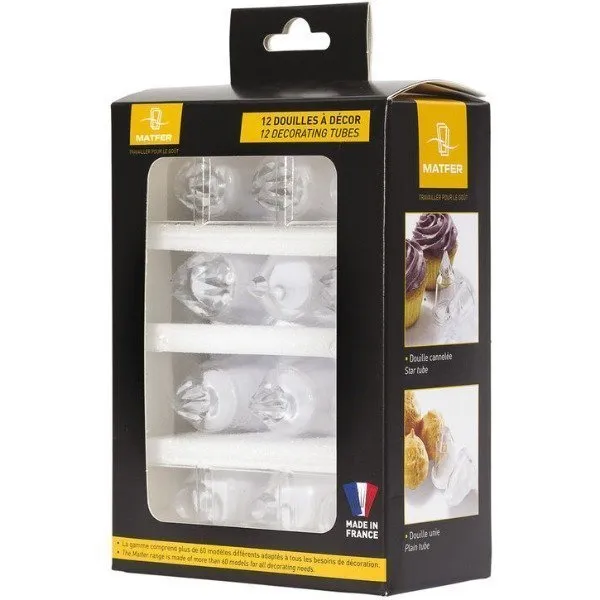 Caja de 12 boquillas de copoliéster Elección del alumno