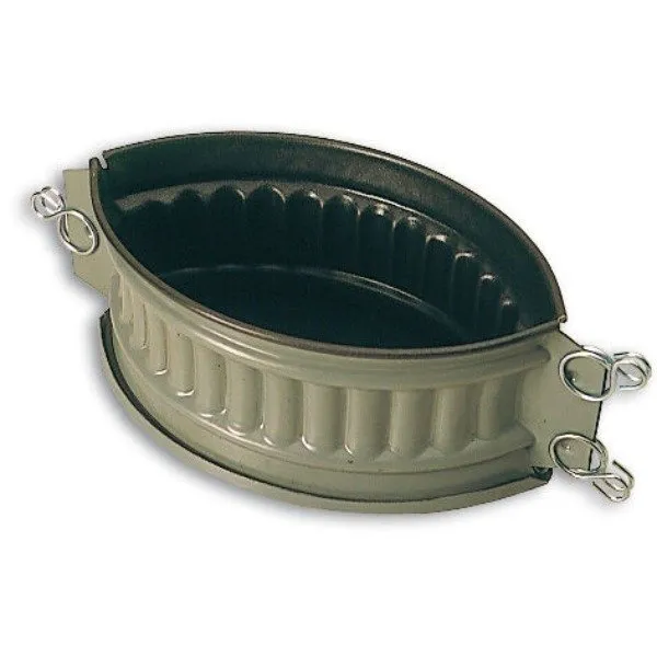 Exopan molde para paté en croûte ovalado con lados 21 x 14 x 9 cm