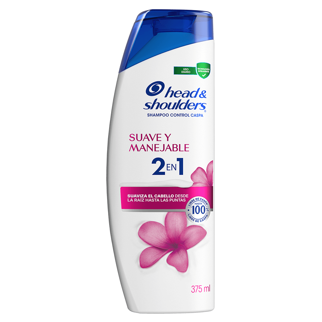 SHAMPOO HS SUAVE Y MANEJ 2EN1 375MLX12