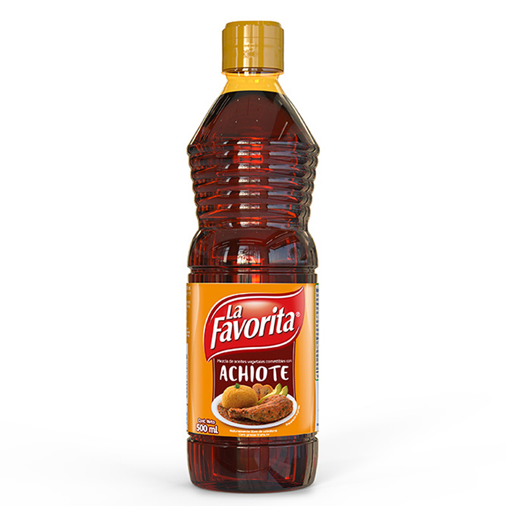 Aceite Achiote LA FAVORITA 500 Ml