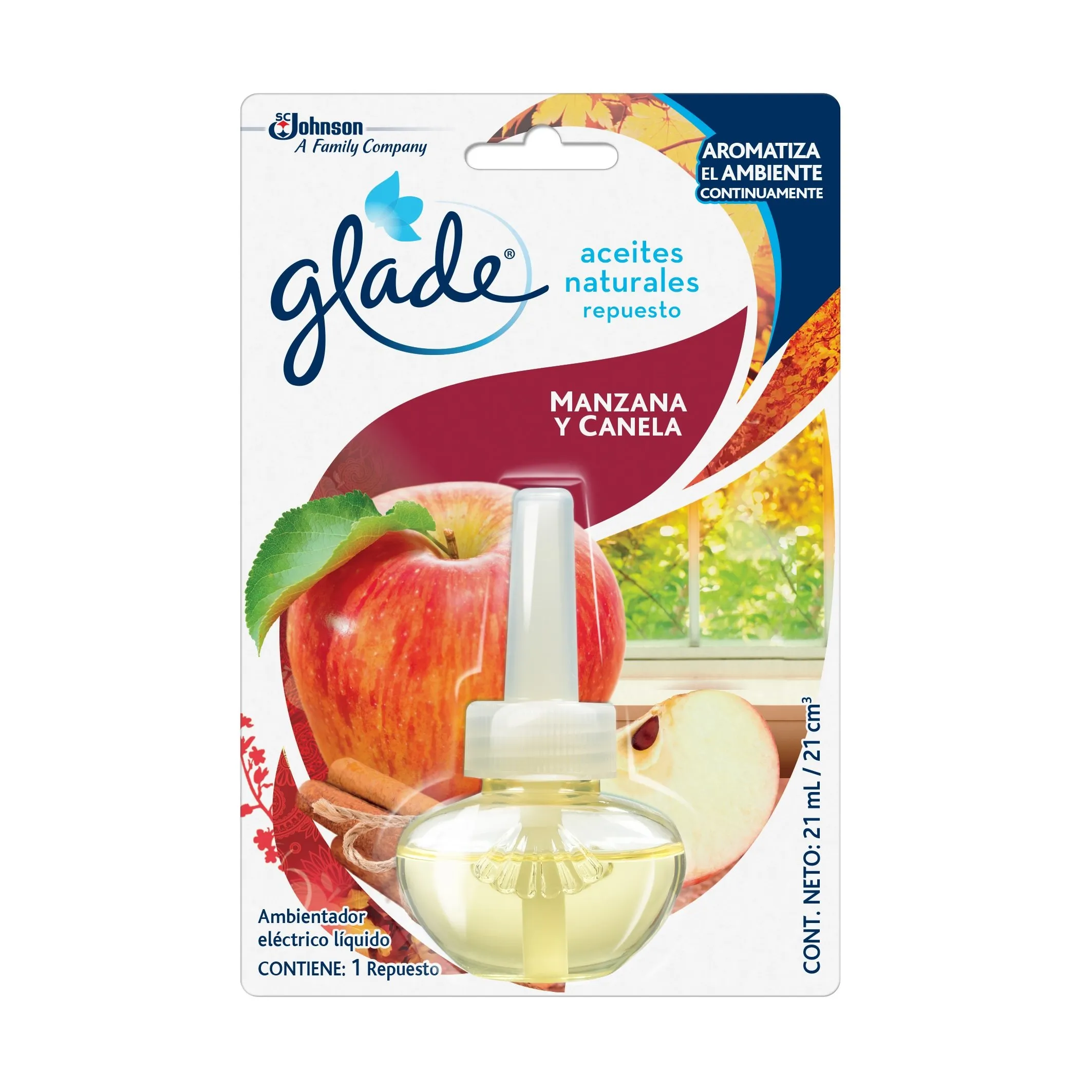 GLADE ACEITE RPTO MANZ/CANMAQ PE