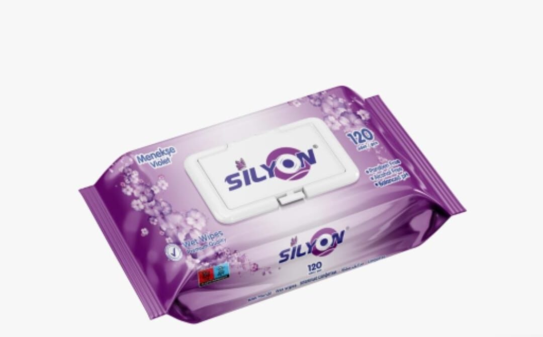 PAÑITO HUMEDO SILYON VIOLETA 120U