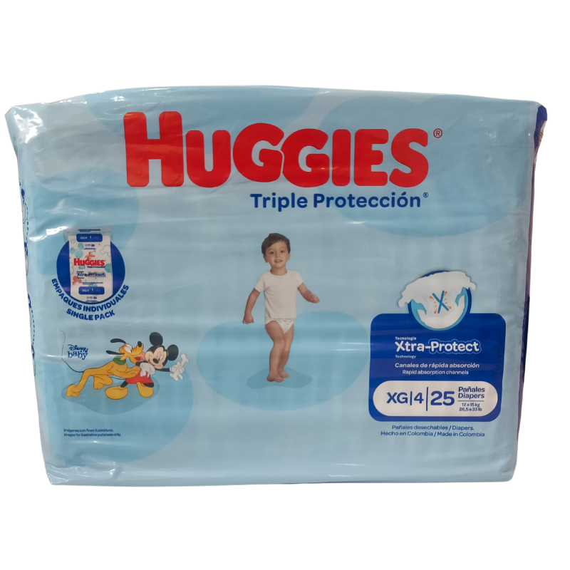 PAÑAL HUGGIES XG X25