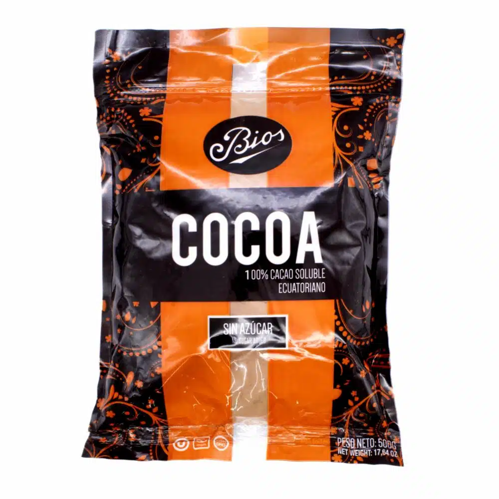 BIOS CACAO Sin Azúcar 500G