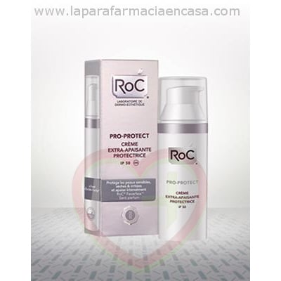 Roc Pro-Protect Crema Protectora Extra Reconfortante SPF50, 50 ml
