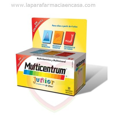 Multicentrum Junior, 30 Comprimidos