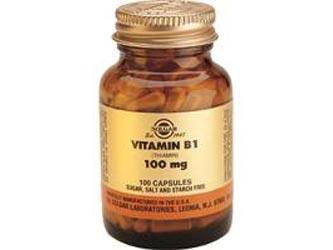 Solgar Vitamina B1 500 mg (Tiamina). Comp.
