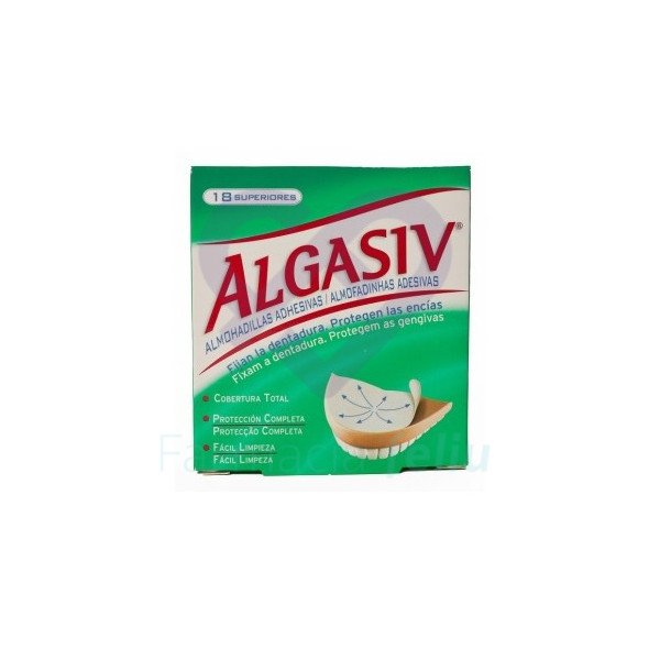 Algasiv Almohadillas Adhesivas 18 Superiores
