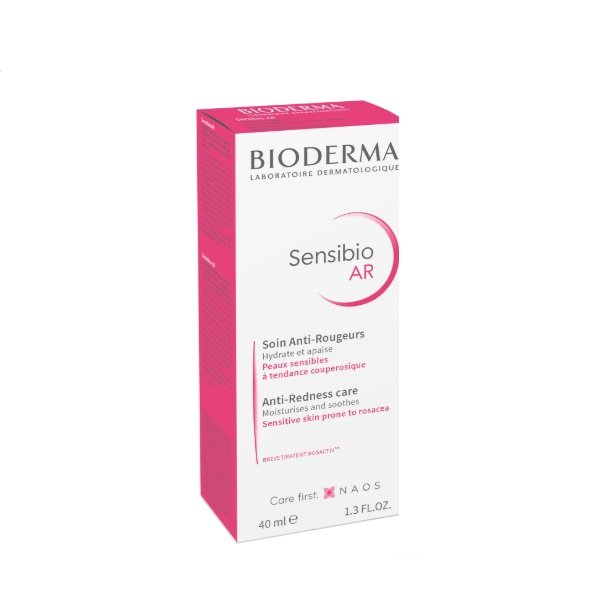 Bioderma Sensibio AR Crema Facial Eritosis, Cuperosis y Rosácea, 40 ml