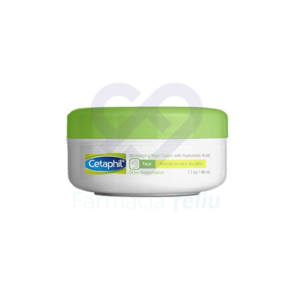 Cetaphil Crema Hidratante Facial de Noche, 48 ml