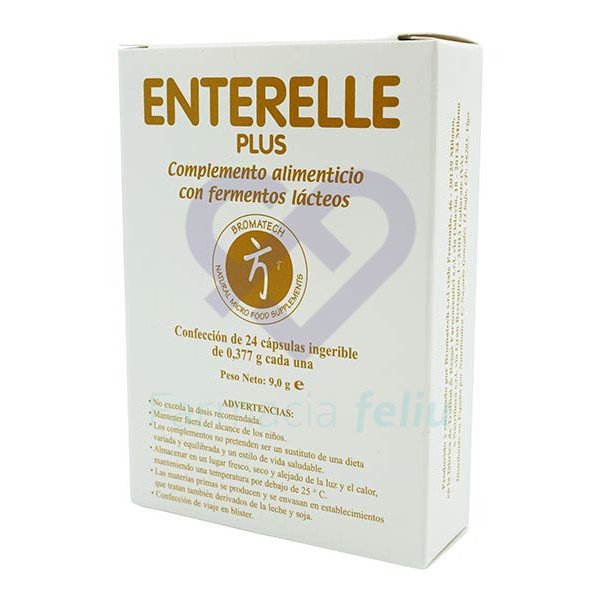 Enterelle Plus, 12 y 24 Cápsulas