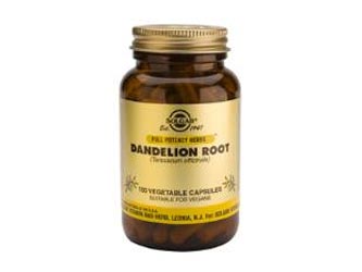 Diente De León 520 mg 100 Cápsulas Solgar Dandelion Root