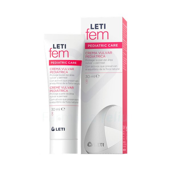 LETIfem Crema Vulvar Pediátrica, 30 ml