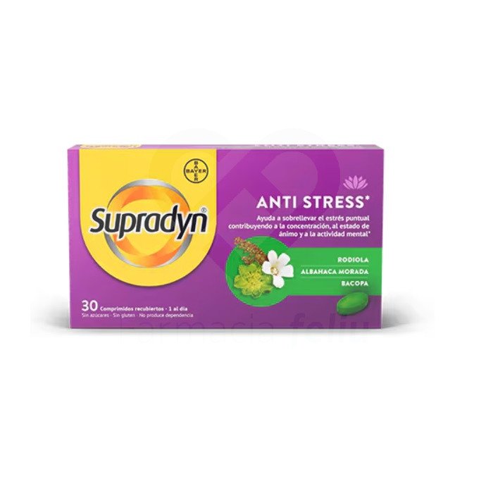 Supradyn Anti Stress, 30 Comprimidos Recubiertos