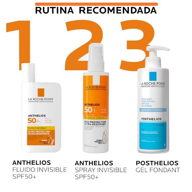 Anthelios UVMUNE 400 Fluido Invisible SPF50+ La Roche Posay - Imagen 3