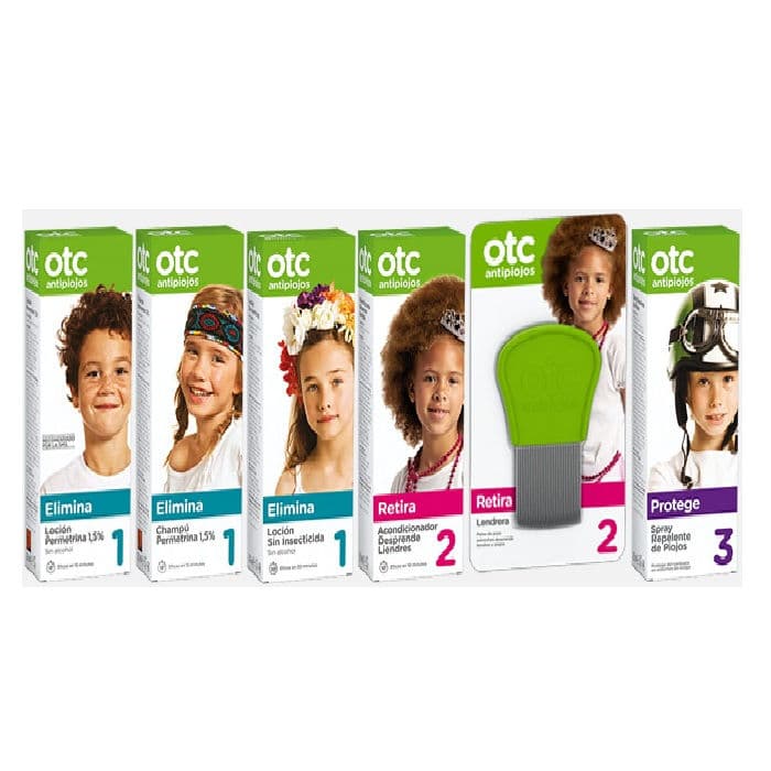 Loción antipiojos OTC Piojos
