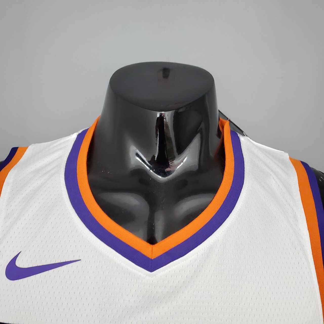 Camiseta Phoenix Suns Booker #1 White - Imagen 2