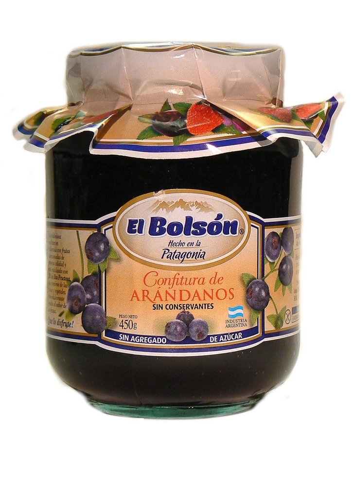 CONFITURA DE ARÁNDANOS 450GR EL BOLSÓN