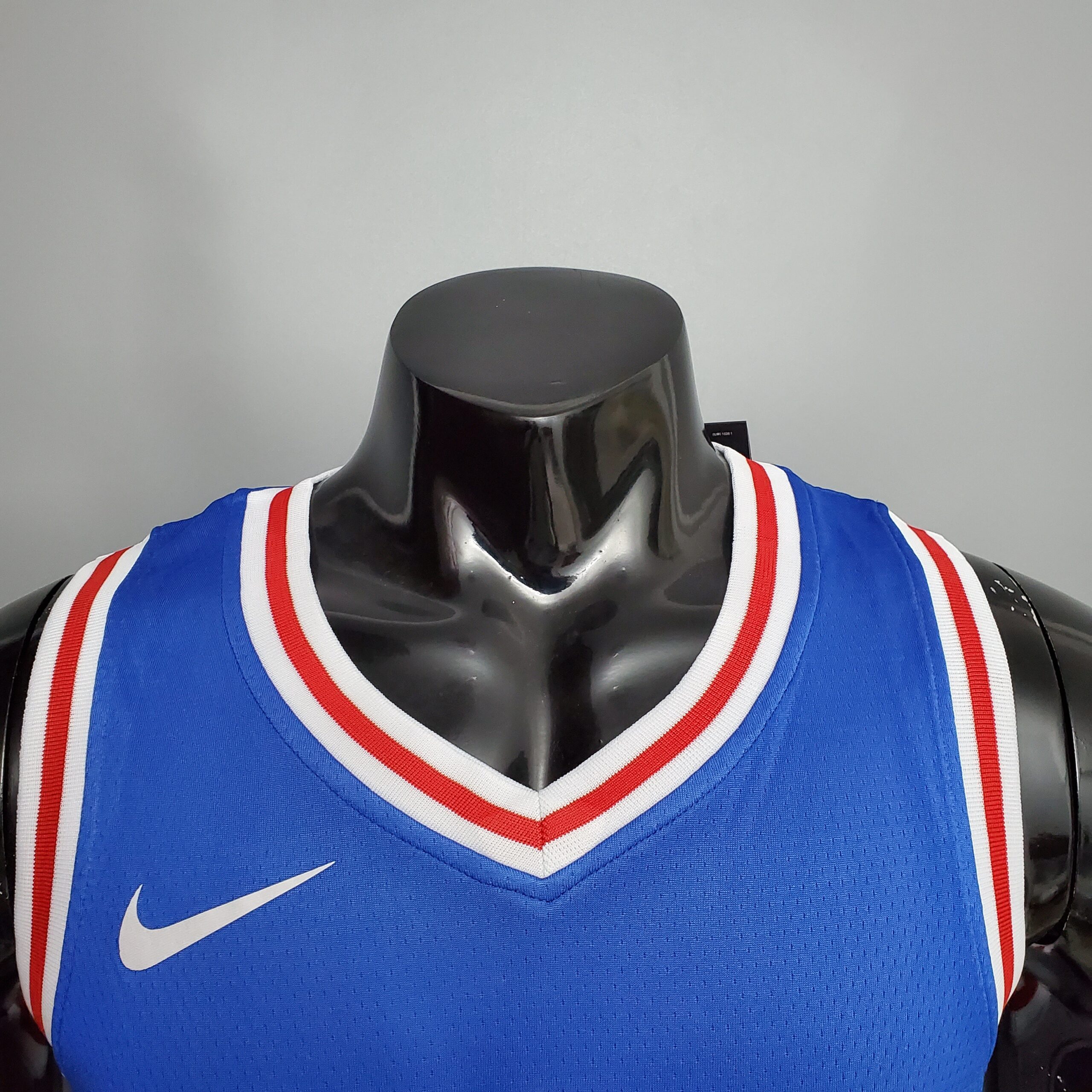 Camiseta Philadelphia 76ers Iverson #3 Blue - Imagen 9