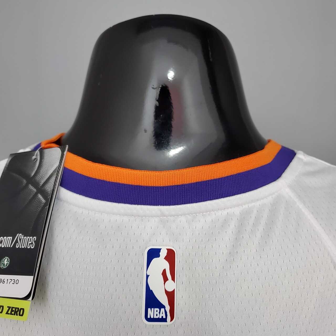 Camiseta Phoenix Suns Booker #1 White - Imagen 3
