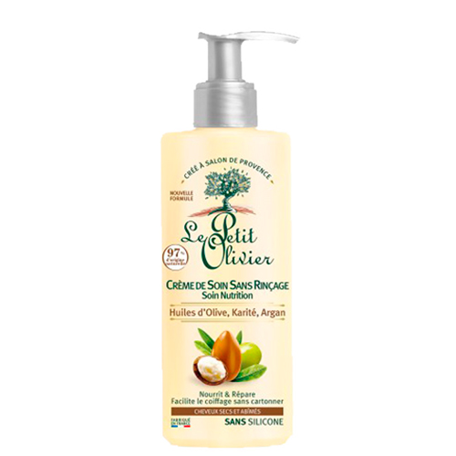 Crema Sin Enjuague, Cuidado Cabello Seco y Dañado, 200 ml, marca Le Petit Olivier