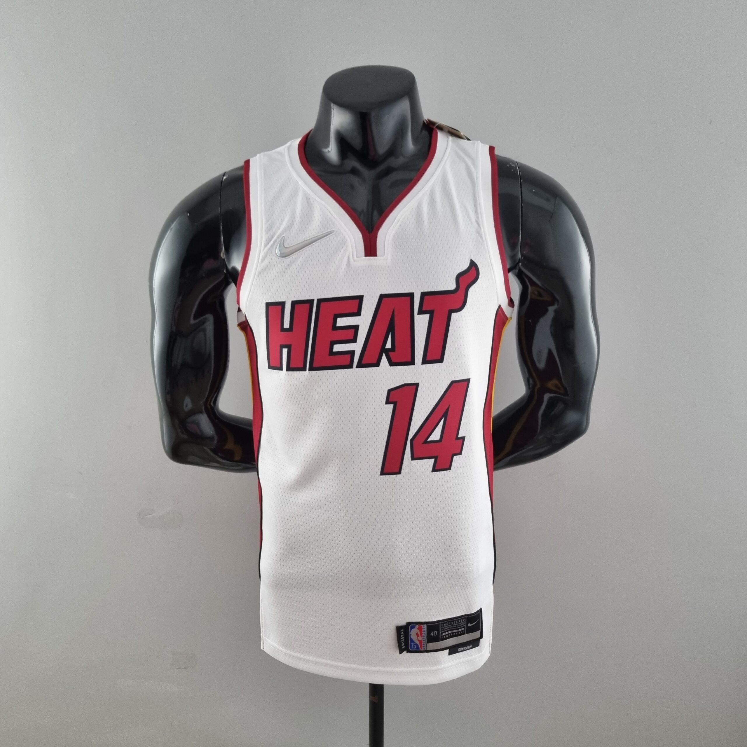 Camiseta Miami Heat Herro #14 75th Anniversary White
