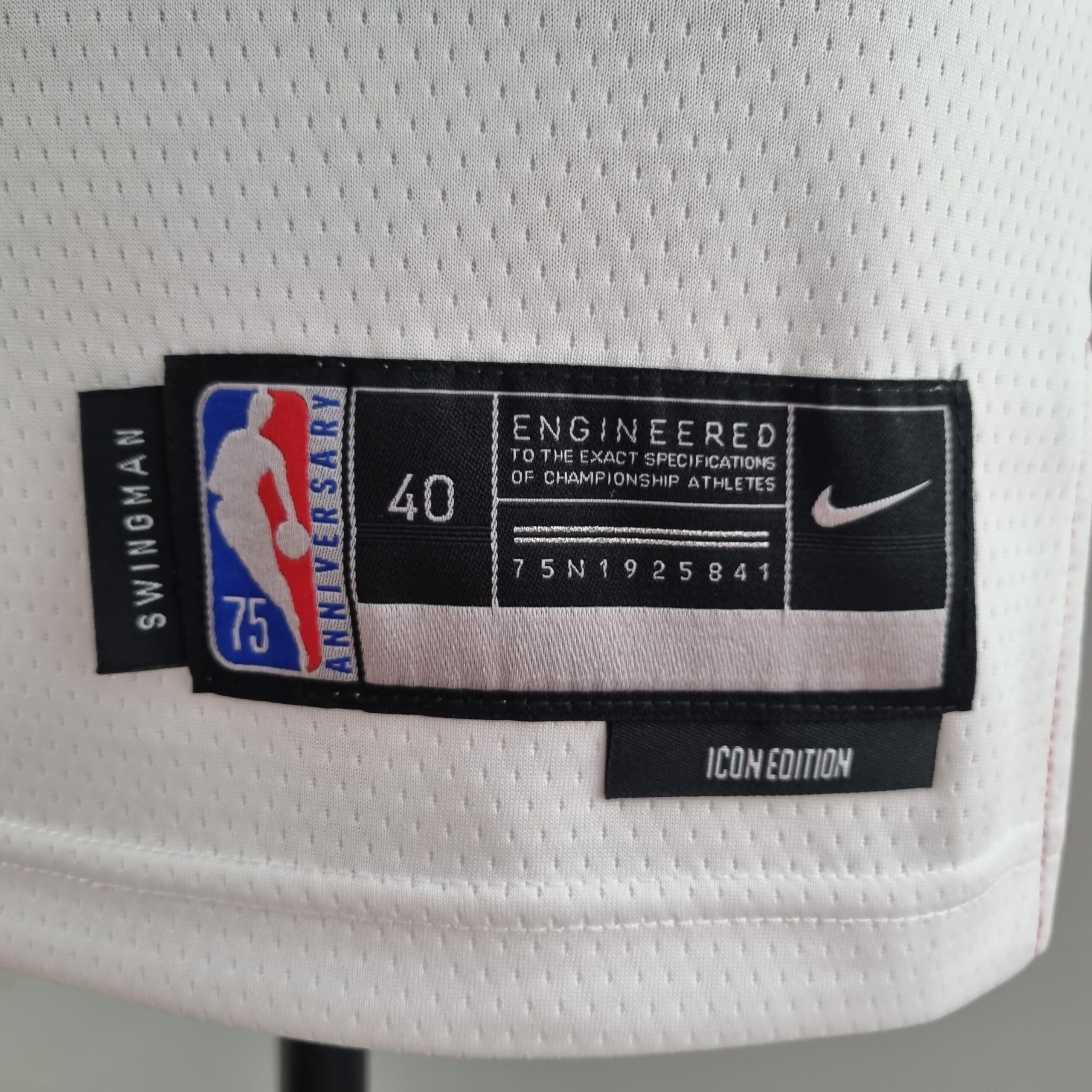 Camiseta Miami Heat Herro #14 75th Anniversary White - Imagen 6