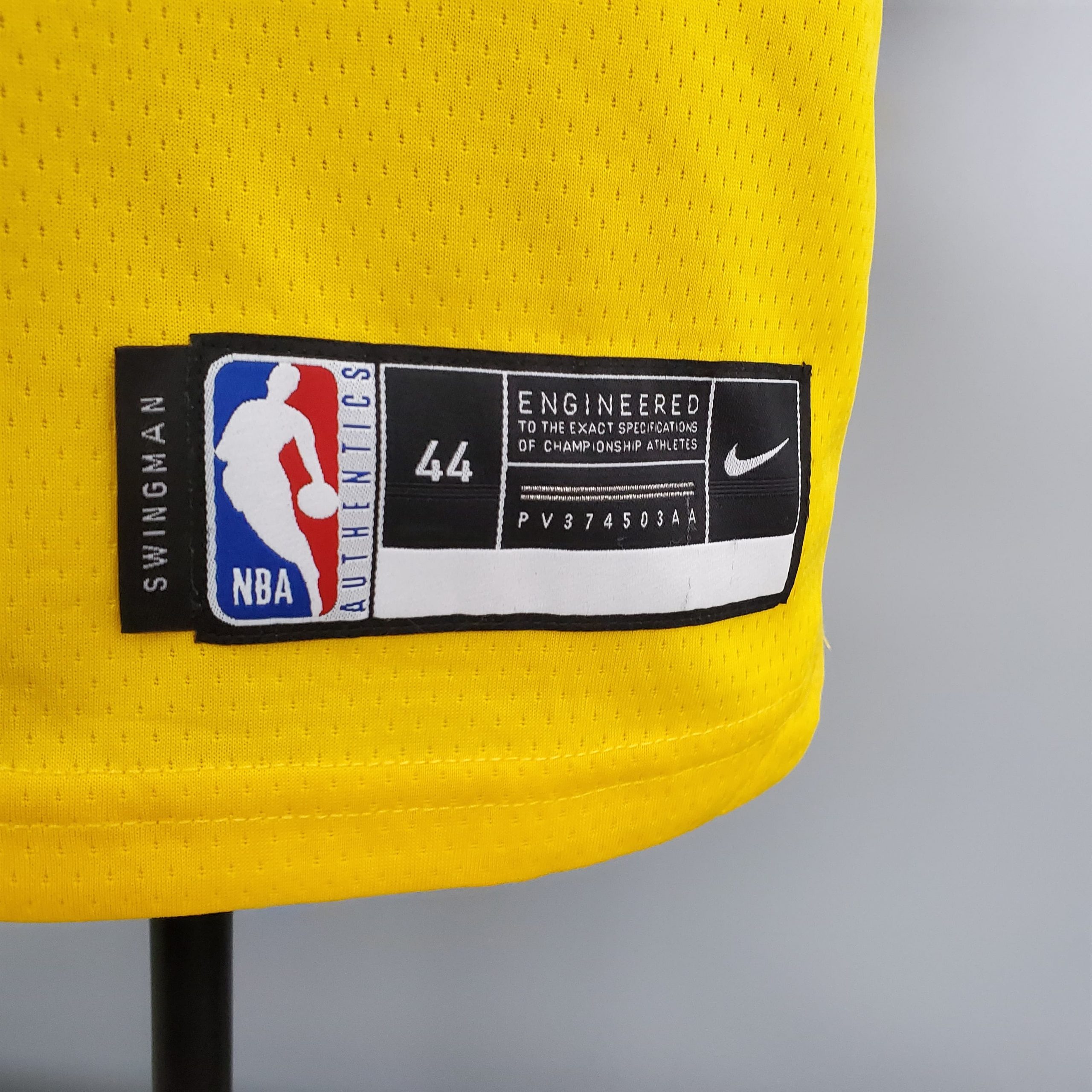 Camiseta Los Angeles Lakers Howard #39 Edition Round Neck Yellow - Imagen 4