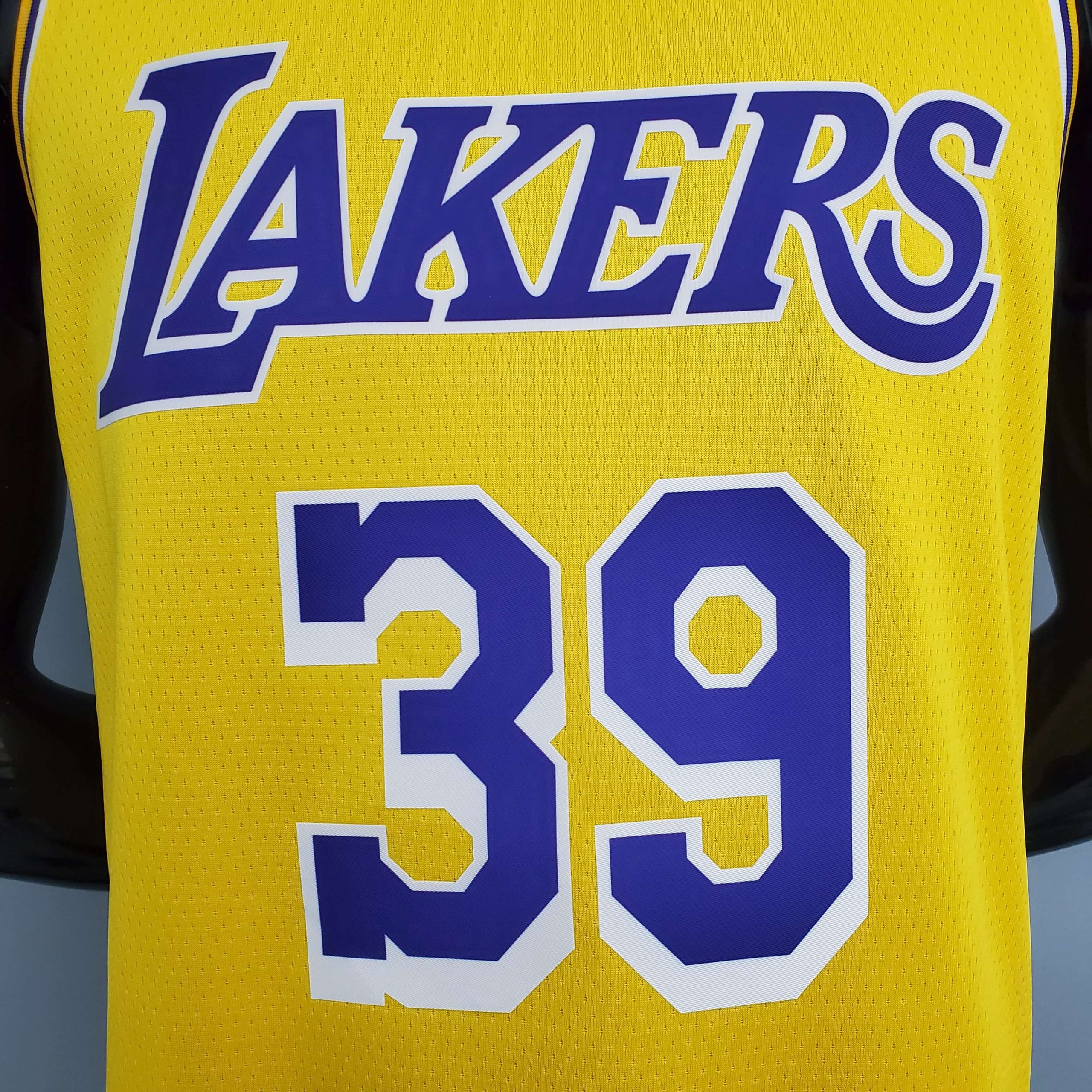 Camiseta Los Angeles Lakers Howard #39 Edition Round Neck Yellow - Imagen 7