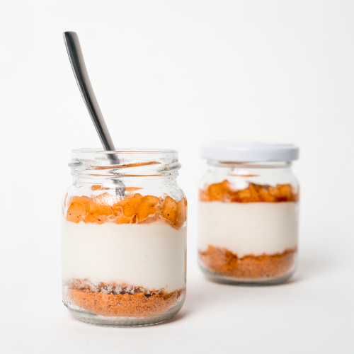 Cheesecake Crumble de Manzana, Keto, Sin azúcar, Marca Tremus - Imagen 2