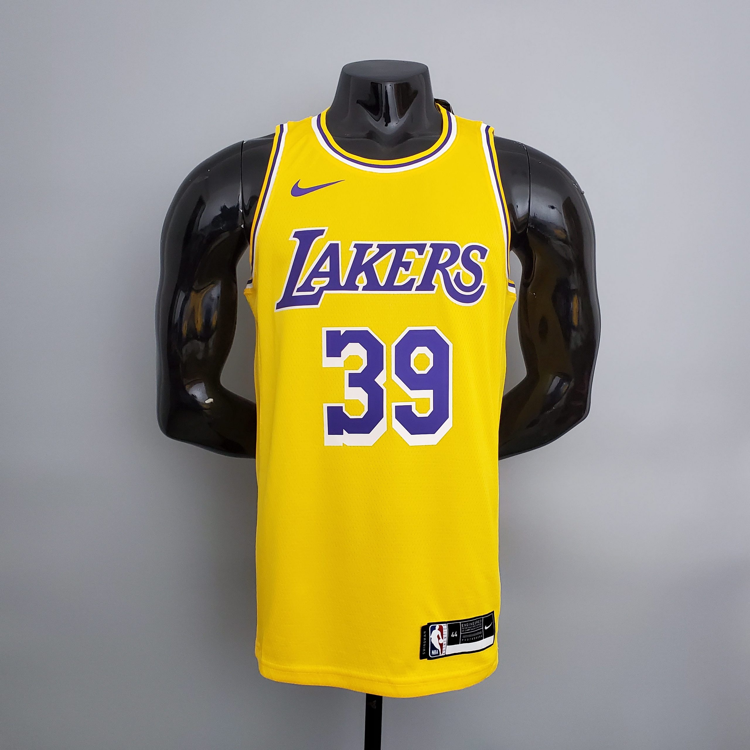 Camiseta Los Angeles Lakers Howard #39 Edition Round Neck Yellow