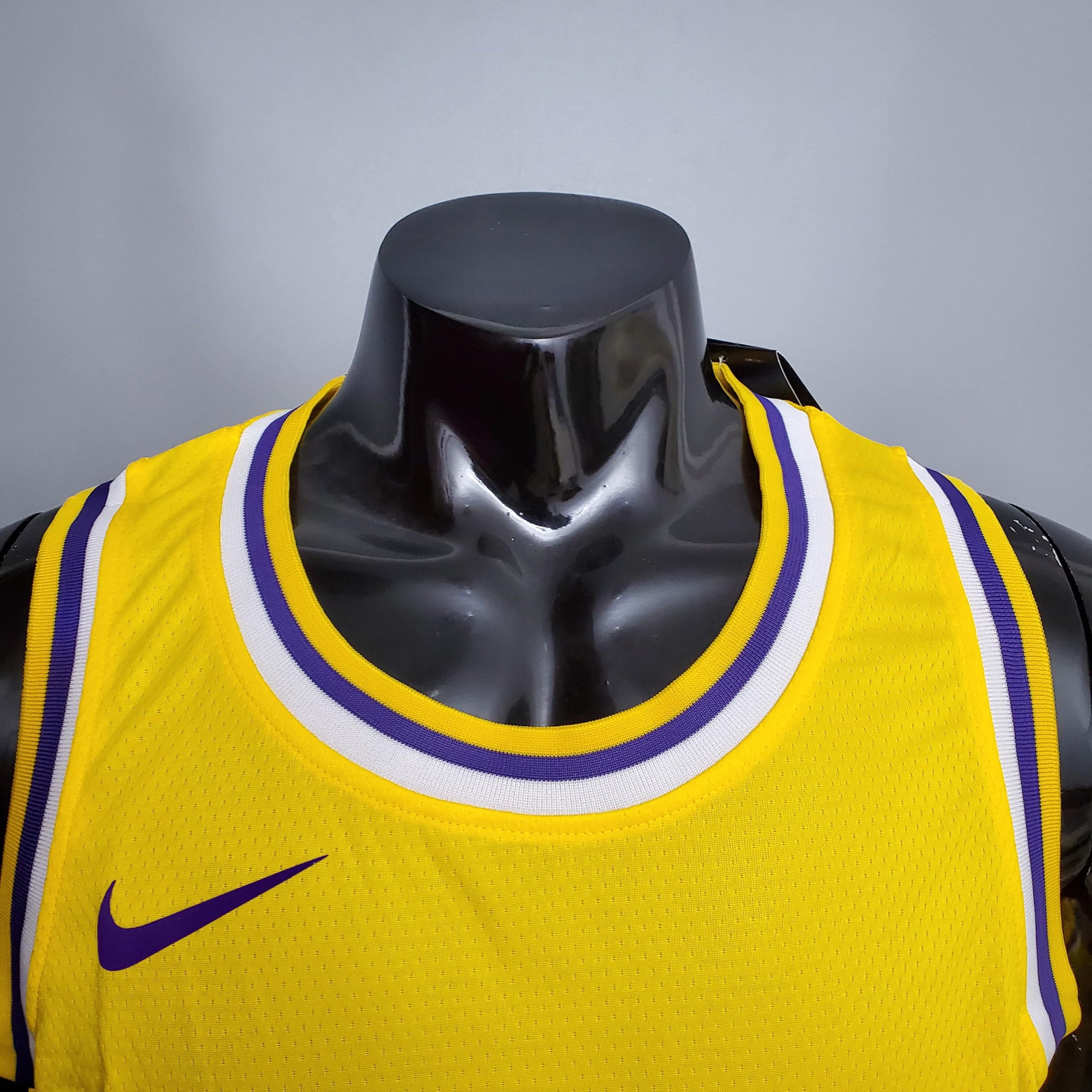 Camiseta Los Angeles Lakers Bryant #8 Round Connect Recognition Yellow - Imagen 8