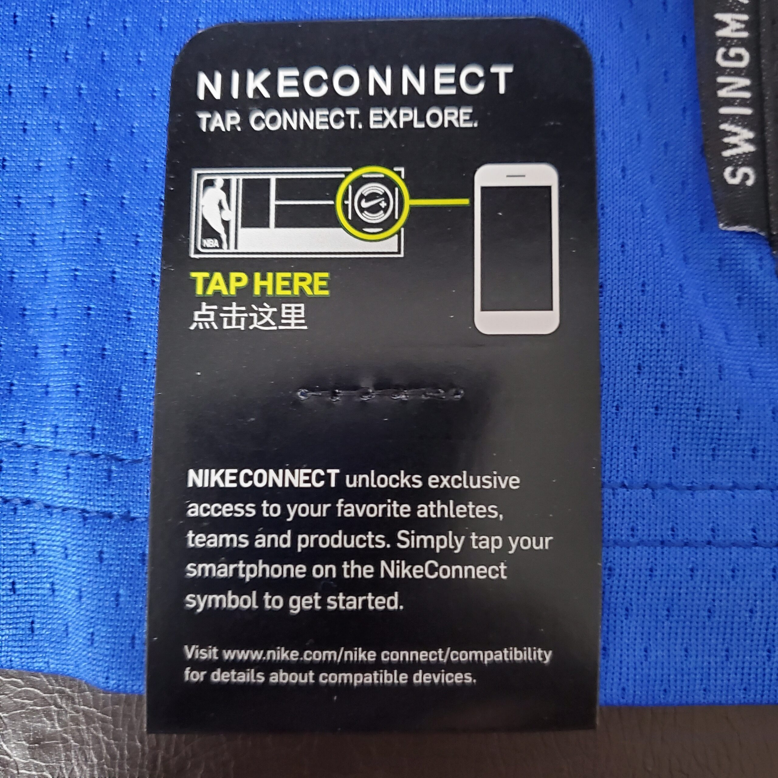 Camiseta Philadelphia 76ers Iverson #3 Blue - Imagen 6