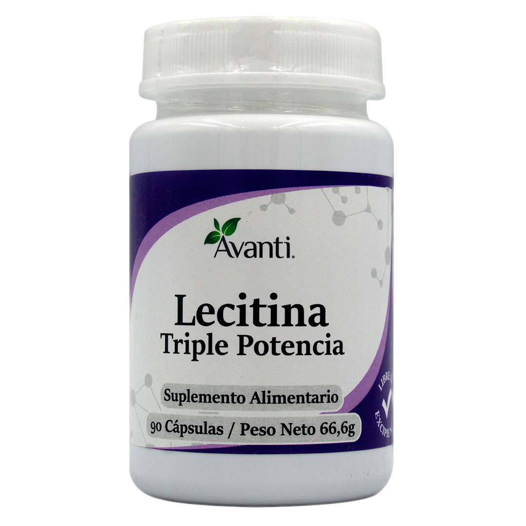 Lecitina Triple Proteccion 666 gr 90 capsulas Marca Avanti