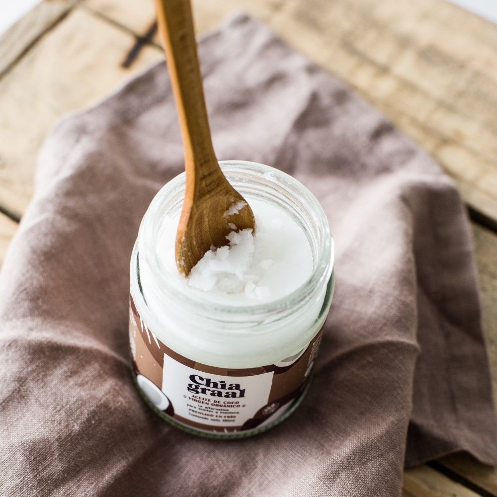 ACEITE DE COCO VIRGEN 180 ML. – CHIA GRAAL - Imagen 2