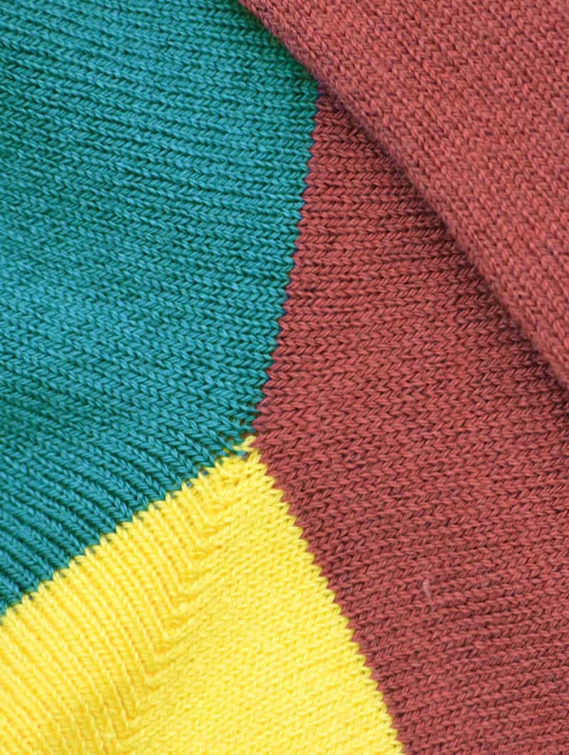 Calcetines multicolor tobilleros orgánicos - Imagen 2