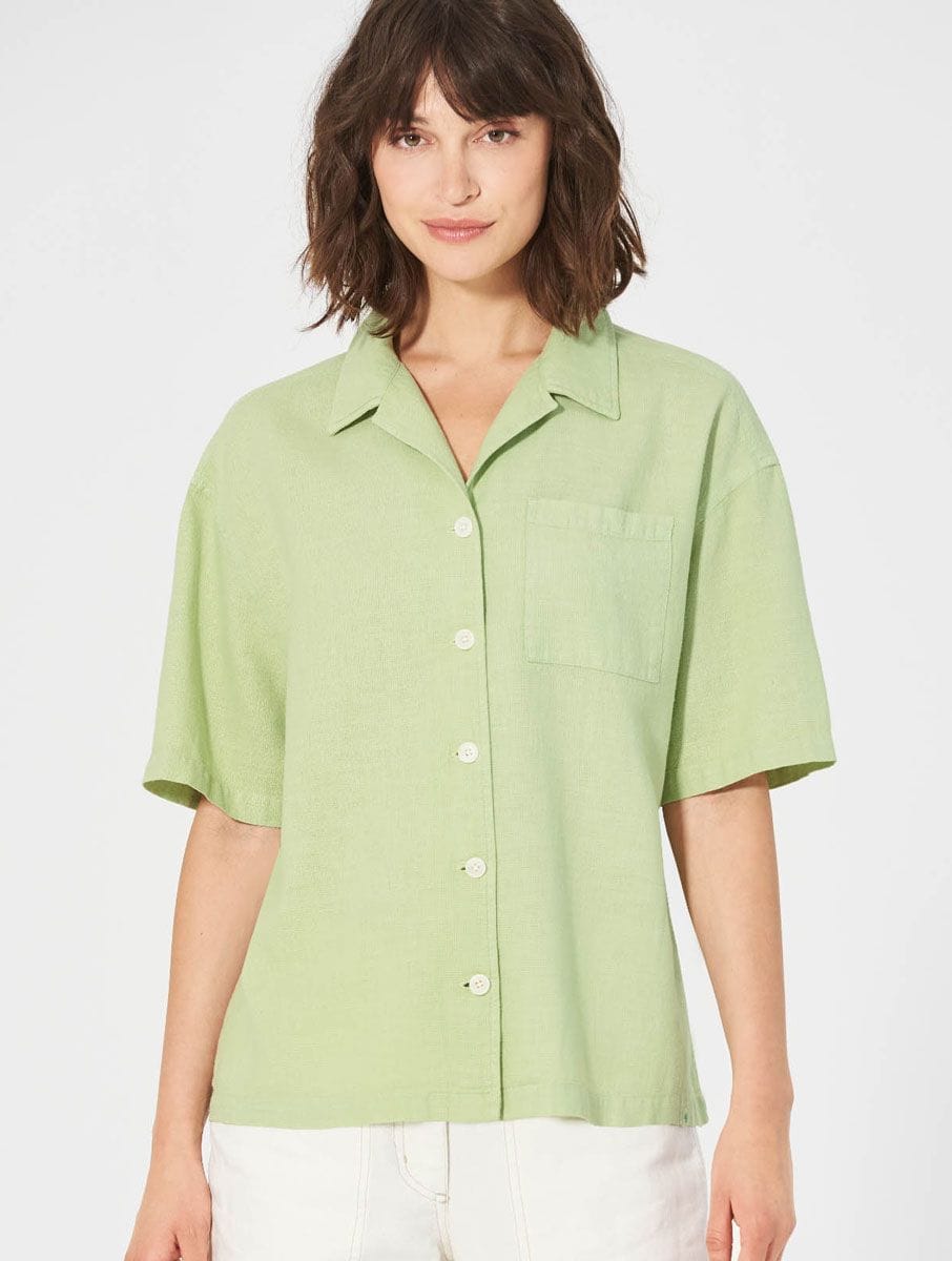 Camisa casual mujer de manga corta ecológica - Imagen 3